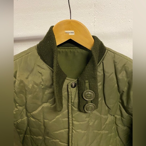 Military quilted puffer jacket - Picture 6 of 7